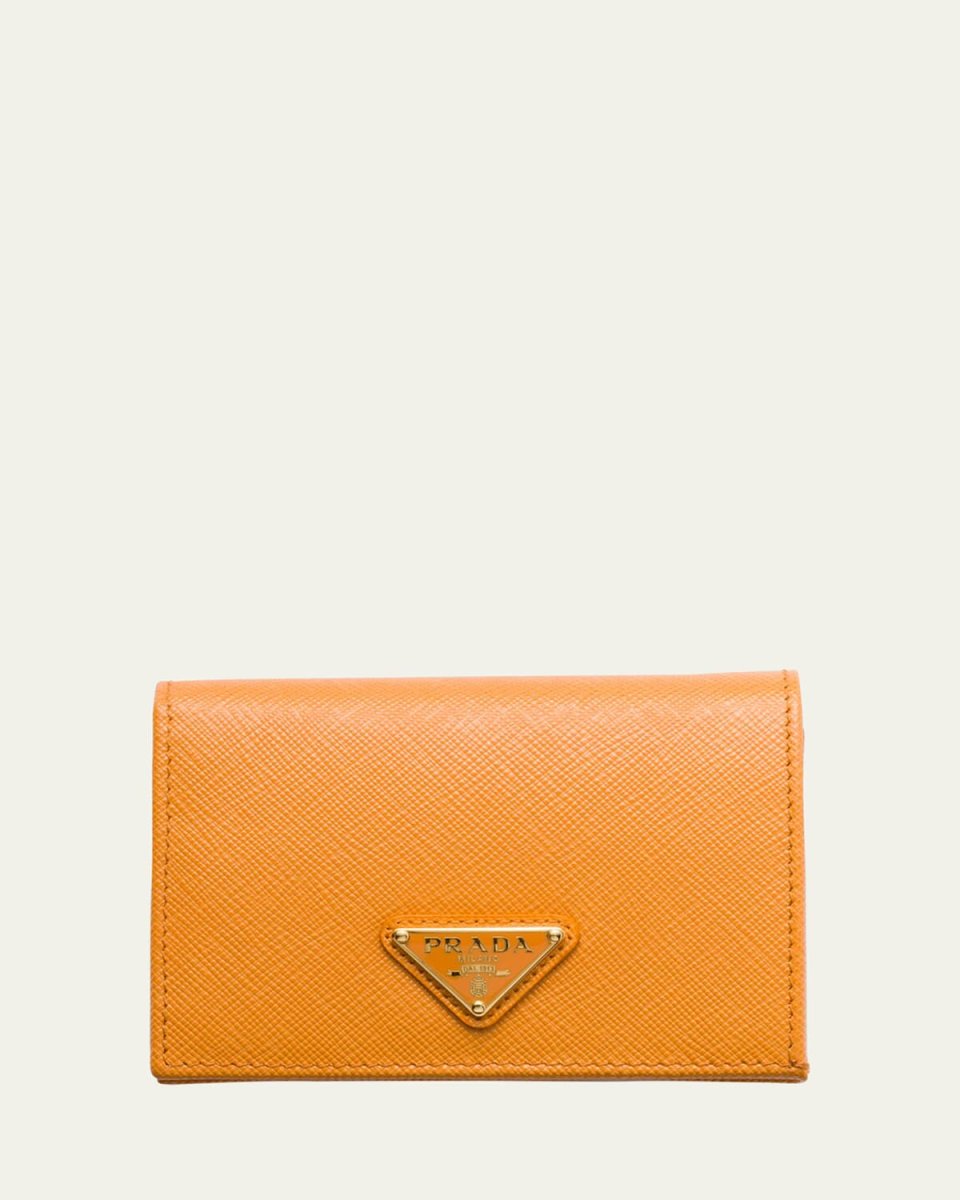 Small Saffiano Leather Wallet